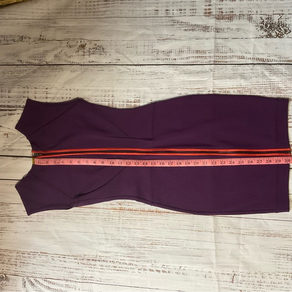 French Connection Purple Bodycon Mini Dress size 2 NWOT - Picture 7 of 10